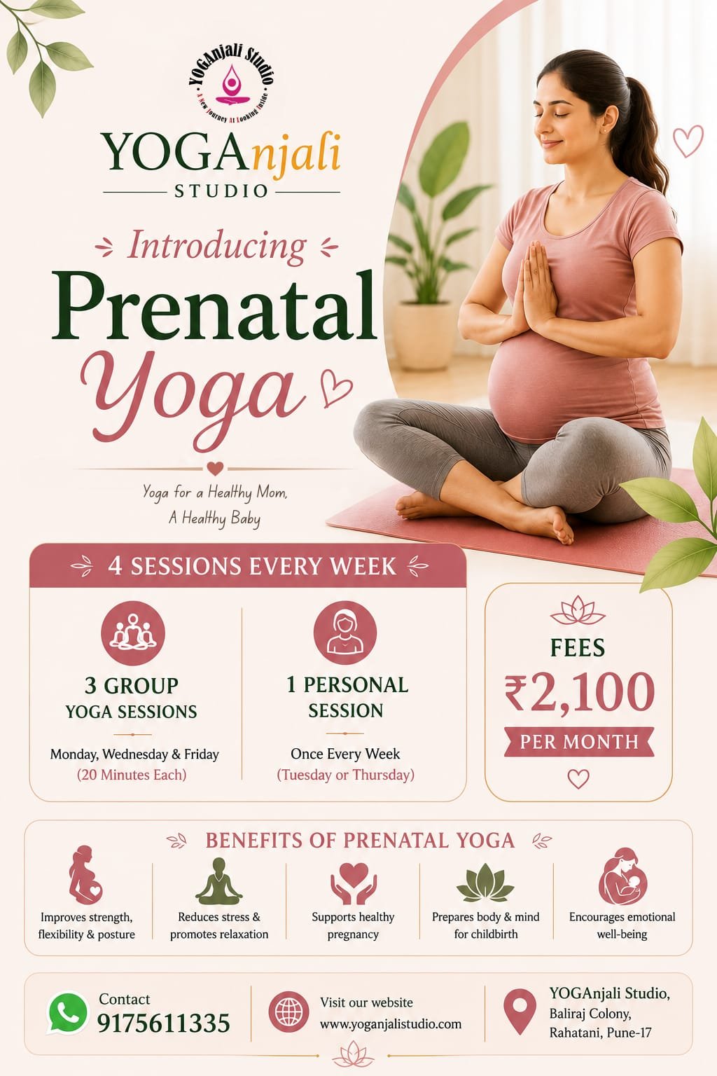 Prenatal Yoga Batch